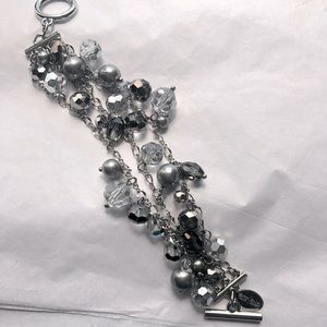 WHBM glass bead chain braclet